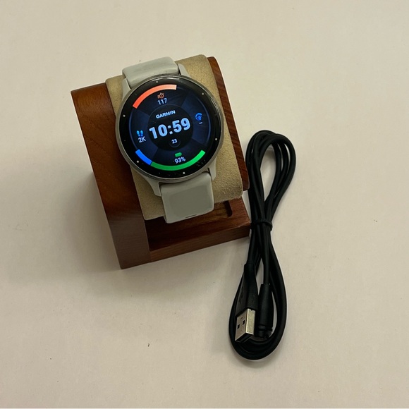 Garmin Venu 3 Music 45mm Tested Charger included White